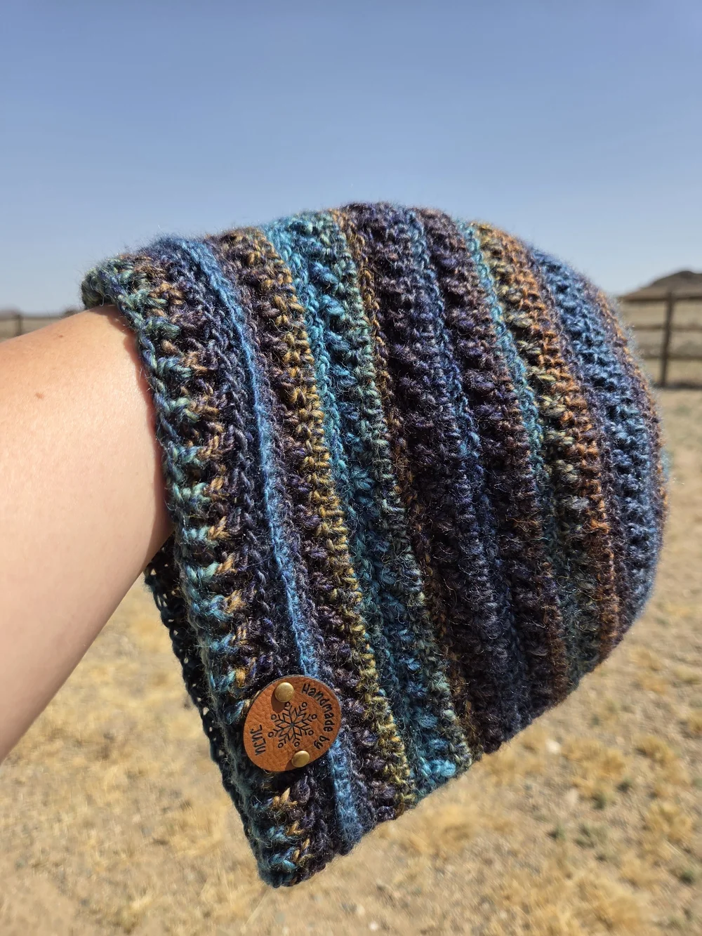 Artisan Handmade Crochet Lightweight Merino Wool Blend 